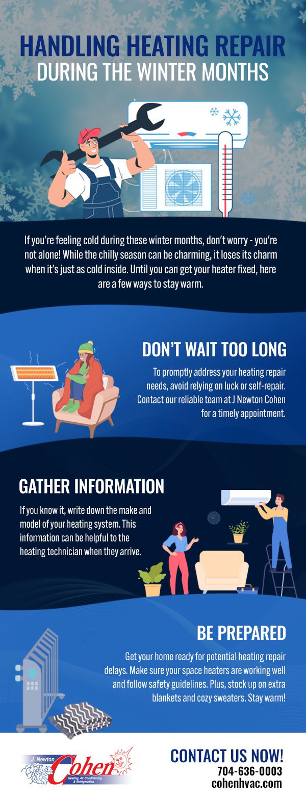 Handling Heating Repair During the Winter Months