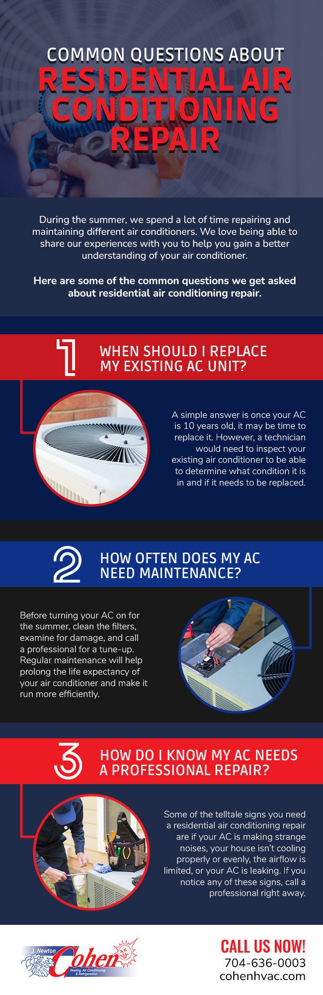 Common Questions About Residential Air Conditioning Repair